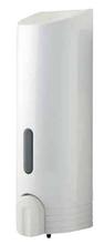 TALL round single dispenser, WHITE or CHROME