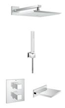 GROHE 118330 CUBE Thermostatic Bath/Shower Set