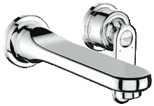 GROHE 19342 32635 VERIS 2-hole Basin Mixer, 170mm spout 