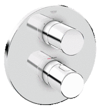 GROHE 34399 G3000 COSMO (round) with 160mm Headshower & Handshower