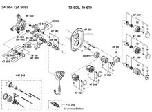 GROHE 19605 34954 Auto 2000 <b>1/2 inch</b> Thermostatic <b>Shower</b> spares