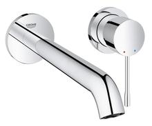 19408001 19967001 32635 ESSENCE 2 hole Wall Basin Mixer, M or L
