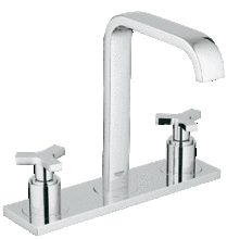 20143000 ALLURE 3-H Basin Mixer Deck Mounted