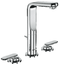 GROHE 20180 VERIS Three-hole Basin Mixer 1/2inch