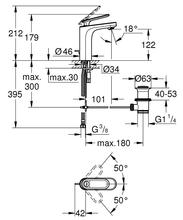 GROHE 23064LS0  SPA ONDUS VERIS Basin Mixer medium WHITE ** 1 only  ** 