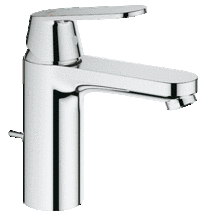 GROHE EUROSMART COSMO 23325 Basin Mixer medium height with pop up waste