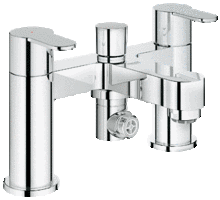 GROHE 25107002 EUROSTYLE COSMO Deck 2 hole Bath/Shower Mixer  suits HIGH or LOW pressure