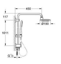 GROHE Rainshower ICON  diverter system 27413  , spare parts