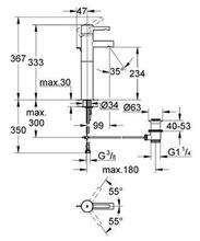 GROHE 32247 ESSENCE  Basin Mixer high bowl **1 only  ** 