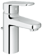 GROHE 32612002  EUROPLUS Basin Mixer 1/2 inch with PUW