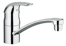 GROHE ** offer 1 only  ** 32750 EURODECO Kitchen Mixer, low spout