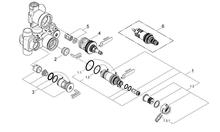 SPARES for GROHE 19136 34103  Atrio Jota Bath/Shower Mixer