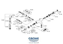 GROHE 34185  G3000  Bath/Shower Mixer SPARE PARTS