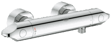 34330  VERIS Thermostatic Shower Mixer
