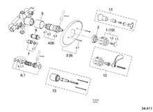 GROHE 34411 Grohmix 3/4 shower mixer, spares