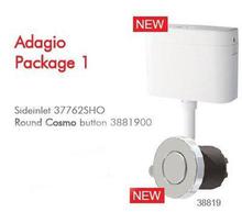 GROHE Adagio Cistern SIDE INLET + button
