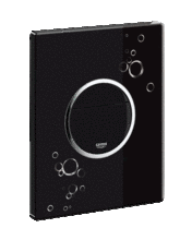 Grohe 38847 NOVA cosmopolitan circles, dual flush plate