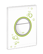 Grohe 38847 NOVA cosmopolitan circles, dual flush plate