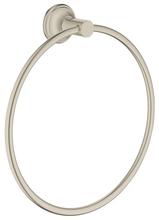 GROHE 40655 Essentials Authentic  towel ring, chrome
