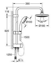 GROHE 26381 Tempesta 180 FLEX system