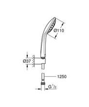 GROHE 27354 Euphoria mono Wall Holder Shower Set