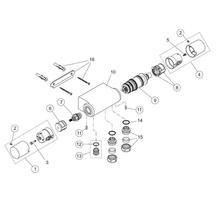 Ideal Standard  **1 only** A5699AA Boost exposed Shower for exposed rising pipework, Chrome