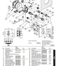 Ideal Standard Easybox Slim Square Mixer Spares (1 outlet)