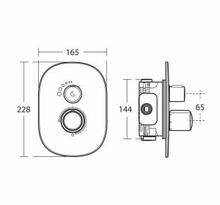 Ideal Standard  MELANGE thermostatic shower mixer with diverter ** 1 only  **   A6266AA