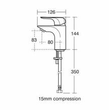 Ideal Standard STRADA A6299AA SMALL  Basin Mixer no waste  ** 1 only  **   