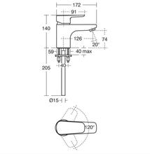 Ideal Standard   B0732AA TEMPO Single lever Bath Filler