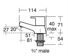 Ideal Standard   B1147AA CALISTA Bath Pillar Taps