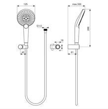 Ideal Standard IDEALRAIN B1765AA B2459AA Evo JET Round Shower Set