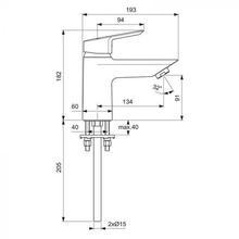 Ideal Standard B1956AA TESI Single Lever  Bath Filler