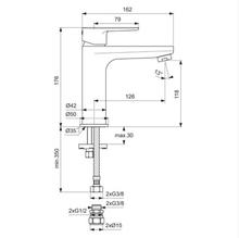 Ideal Standard   BC724AA CERAFINE O Basin Mixer NO WASTE