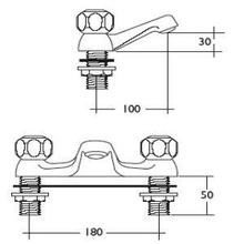 Ideal Standard ** 1 only  **   S7670AA FAIRLINE Bath Filler