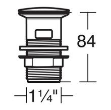 Ideal Standard   S8838AA Slotted Basin Clicker Waste