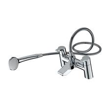 Ideal Standard ** 1 only  ** B0248AA ACTIVE 2 Hole Rim Mounted Bath/Shower Mixer with IDEALRAIN kit