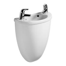 E617501 E617701 40cm Space Micro washBasin, 2 tapholes and overflow 