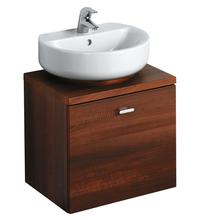 E6447 E6448 E6449 E6450 Concept wall hung Sphere or Arc Basin unit with one drawer, 