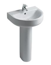 Ideal Standard CONCEPT Arc 60cm pedestal or furniture basin, 1 tap hole