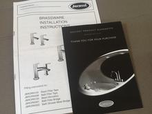 ** one set only  ** JACUZZI JBRORN105 ORNATA Basin Pillars