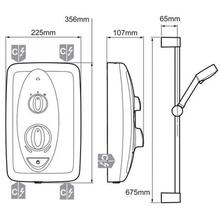 Mira JUMP 8.5KW Multi Fit Electric Shower 1.1788.010