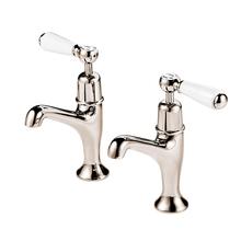 Barber Wilsons REGENT RCL106 high spout Pillars, pair 