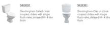 Ideal Standard   SV91867 Flush Valve,2inch, 180mm high (Replaces SV568AA, SV71767, SV844670) 