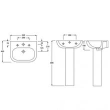 Synergy Tilly 55cm Basin 1TH