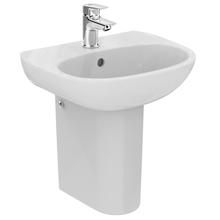 TESI 45cm Cloakroom Basin 1  tap hole