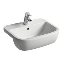 TEMPO 55cm Semi-Countertop Basin, 1 or 2 tap hole