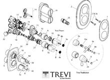Trevi THERM A300/A3000 (also BOOST) built in shower Spare Parts  