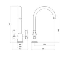 TRISEN TK007 JEREM Kitchen Mixer, 