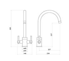 TRISEN TK012 AVARA  Kitchen Mixer, 